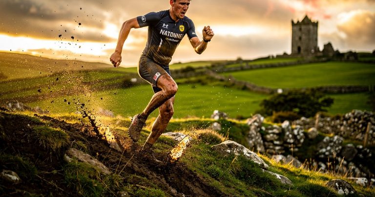 Age-group OCR athlete competing at the FISO World Championships in Limerick Ireland