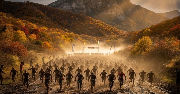 Fall OCR race season calendar autumn venue landscape